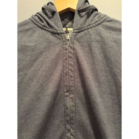 Billabong Men's Gray Full Zip Lightweight Hoodie Size L - Picture 3 of 9